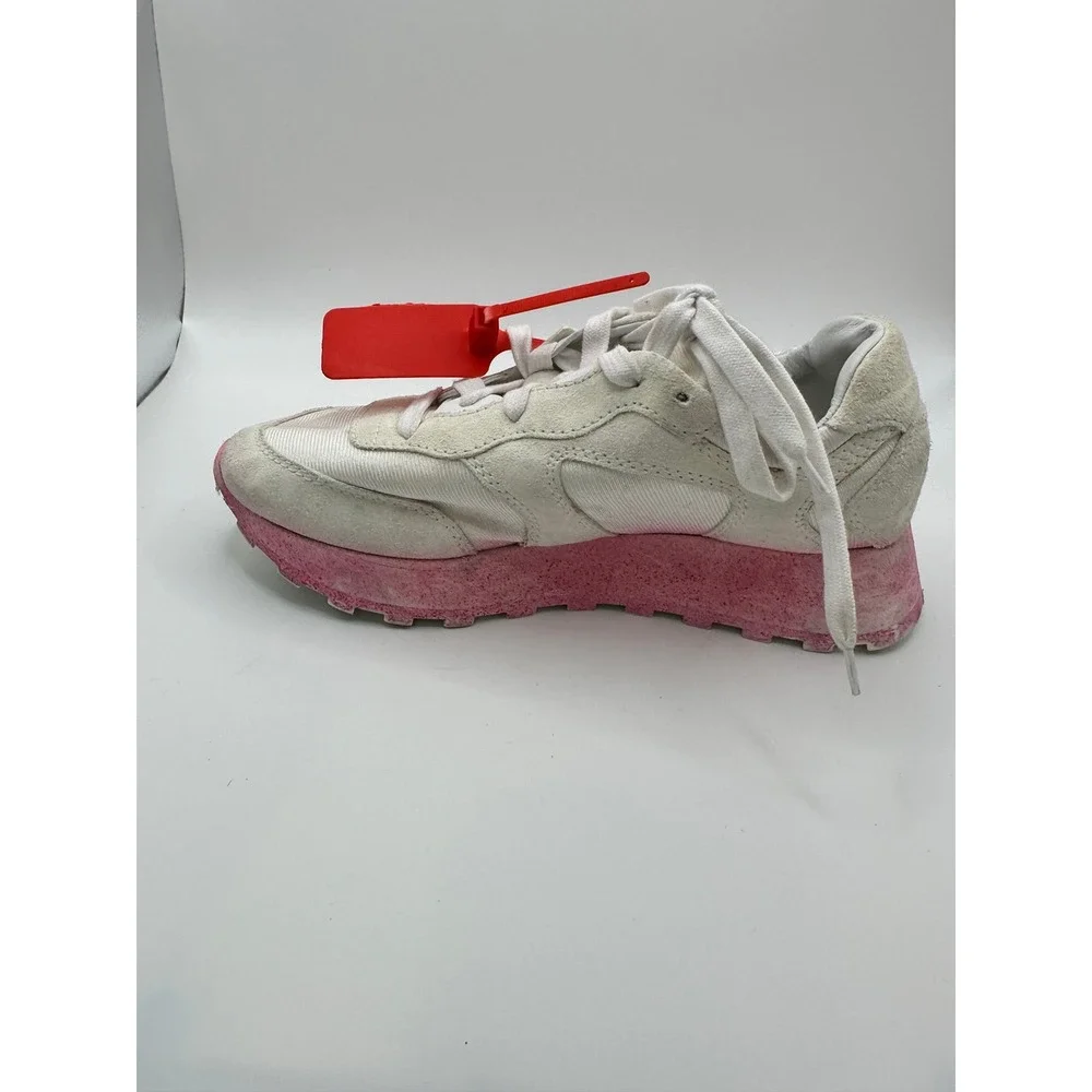 Off-White Kids Runner Sneakers White‎ Pink Gradient OMIA139S20800020